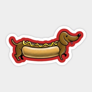 HOT DAWG Sticker